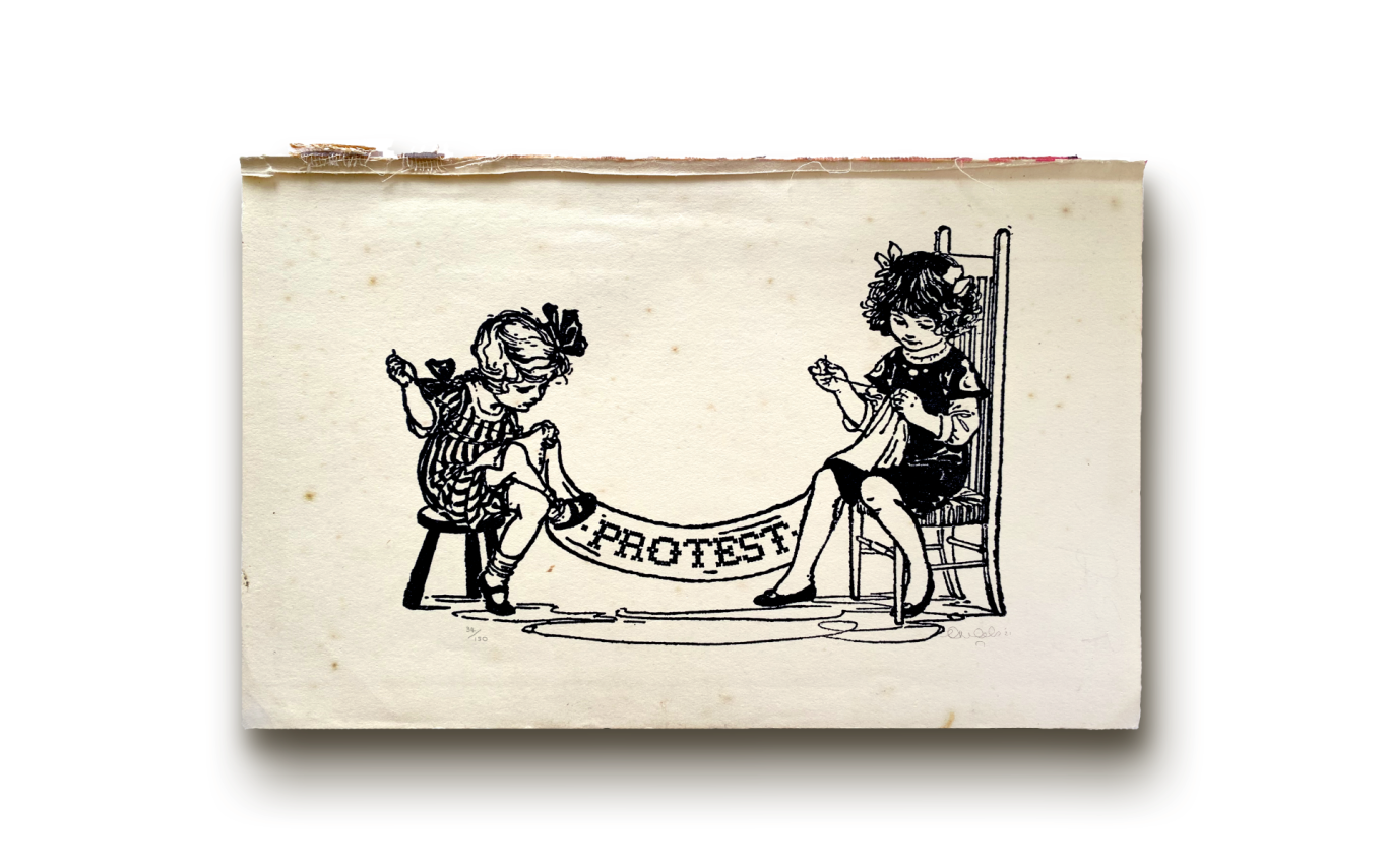 A print from the UK artist Ceal Warnants